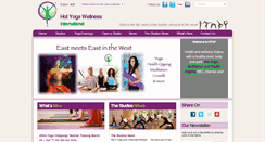 Desktop Screenshot of hotyogawellness.com